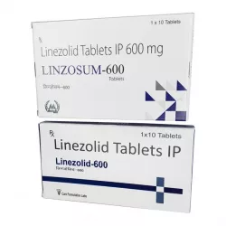 Зивокс аналог (Linezolid / Linospan / Linzosum) :: Линезолид Индия 600мг таб. №10 фото