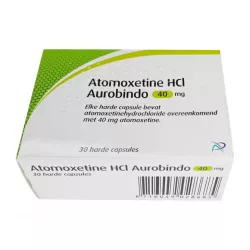 Атомоксетин HCL 40 мг Европа :: Аналог Когниттера :: Aurobindo капс. №30 фото